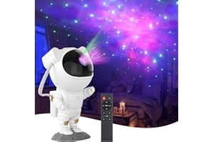 UOUNE Astronaut Projector Galaxy Star Projector with Remote Timer Nebula Ocean Wave Starry Night Light Kids Adults Starlight Projector for Bedroom