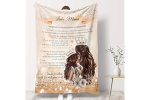 ‎PRSTENLY PRSTENLY Geschenke für Mama, Decke An Mama Geschenk zum Weihnachten Geburtstag Muttertag, Geburtstagsgeschenk Mutter Von Tochter Sohn, 60 * 50 Zoll