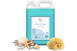 IDEA HOME FRAGANTE Mydło w Płynie do Rąk 5L - Kremowe Mydło, odżywcze, nawilżające, odpowiednie dla wszystkich rodzajów skóry - idealne do dozowników, Breeze