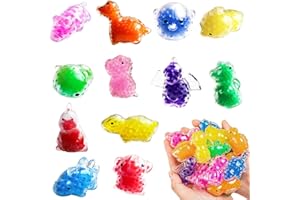 Yeefunjoy 12 Pezzi Palla Antistress con Perle, Mini Kawaii Giocattoli Sensoriali Fidget Non Tossico, Gadget Compleanno Bambini e Adulti, Premio in Classe, Regalini Fine Festa Compleanno