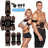 AILEDA Elettrostimolatore Muscolare,EMS Stimolatore Addominale, Elettrostimolatore per Addominali,Cinture tonificanti,Addome/