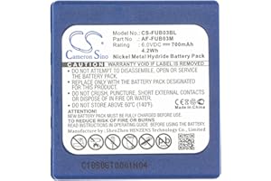 CAMERON SINO CS-FUB03BL Baterie 700mAh kompatybilny z [HBC] BA222060, FUA71, FUB 3A, FUB3A, Radiomatic BA203060, Radiomatic BA222060, Radiomatic Fub03A, Radiomatic Micron 4, Radiomatic Micron 5, [ABITRON] TGA FBA