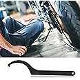 Alpha Rider C Spanner Tool Adjustable Hook Wrench for Ducati 748 848 916 996 1098 1198 1199 1299 V4 Hypermotard 796 821 1100 Monster with Single-Sided Axle Swingarm
