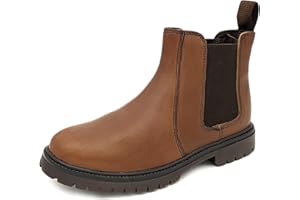 Frank James Rutland Boys Girls Chelsea Leather Dealer Boots Infant Junior