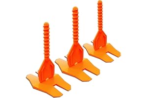 Croisillons - Azulejos autotonivelantes de 3 mm | 250 clips 3 mm 3 – 22 mm I Shaffer pro | Compatible con 20 mm I sistema de nivelación para atornillar | Ayuda a la colocación de baldosas para colocar