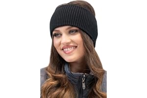 Vivisence Fascia Invernale alla Moda Perfettamente Aderente alla Testa Realizzata in Confortevole Filato Caldo con Viscosa Ideale per Le Fredde Giornate Autunnali E Invernali