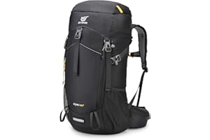 SKYSPER Mochila de Senderismo 30L Mochila de Trekking Impermeable con Ventilación Trasera y Espalda de Malla excursiones de un día con Cinturón de Cadera para Mochila al Aire Libre