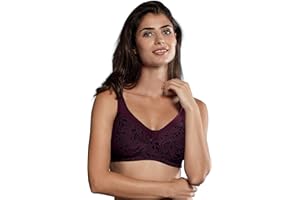 Anita 5761X-709 Women's Care Ivory Floral Non-Padded Non-Wired Compression Support Mastectomy Post Operative Bra