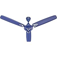 Candes Star 1200mm /48 inch High Speed Anti-dust Decorative 5 Star Rated Ceiling Fan (100% Copper) 400 RPM Coffee Brown…