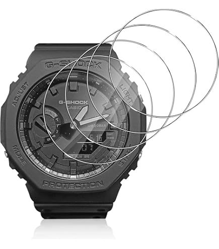 brotect Pellicola Copertura Completa per Casio G-Shock GW-M5610-1ER 2 Pezzi - Full-Cover 3D Curvo