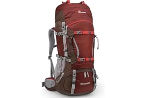 MOUNTAINTOP 50L/70L Mochilas de Senderismo Hombre mujer Mochila Trekking Unisex Mochila Montaña Viaje Mujer Impermeable Acampada-5805-6396