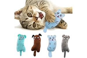 COYUN 4 Pezzi Giochi Gatto, Giochi per Gatti Topini per Gatto Giocattoli Erba Gatta per Gatti Bastoncini di Erba Gatta, per Gatti in Casa