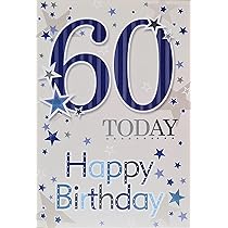 LIAMERHE Biglietto Auguri Anniversario Certificato 60 Anni Idea Regalo Compleanno Originale ENNE Attestato Diploma Anni di Compleanno Gadget Scherzi Biglietti Divertenti Auguri Compleanno