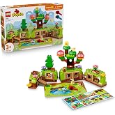 LEGO DUPLO Vahşi Hayvanlarla Keşif Ormanı 10480 &ndash; 2 Yaş ve &Uuml;zeri &Ccedil;ocuklar i&ccedil;in 6 Hayvan ve 1 Oyun Matı İ&ccedil;eren Eğitici Oyuncak