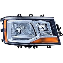 HELLA Halogen Scheinwerfer Für Scania LKW - Rechtsverkehr Mit LED Tagfahrlicht