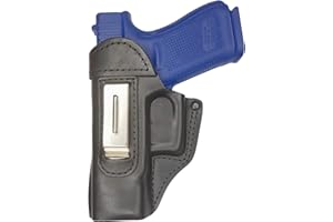 VlaMiTex IWB Fondina in Pelle per Glock 17 19 22 23 25 26 27 31 32 33 34 37