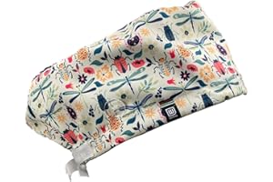 Weark Charlotte sanitaire réutilisable avec boutons Motif Insectes Unisexe