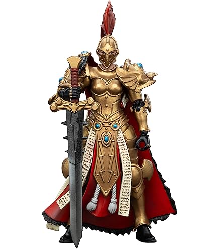 JOYTOY 1/18 Warhammer 40.000 Adeptus Custodes Allarus Custodian Con Ascia Castellan - Action Figure 14 Cm - 4