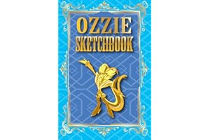 OZZIE SKETCH BOOK FOR FANS OF ANIMATION - A BOOK STYLED LIKE ASMODEUS: 104 PAGES TO DRAW INSIDE SKETCH BOOK FOR FANS OF HELLUVA BOSS GREAT GIFT FOR KIDS ADULTS, GIRLFRIEND