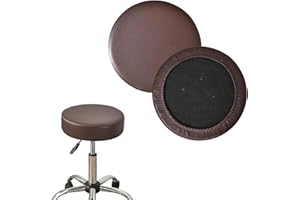 UYEOCO 2 Pezzi Copri Sgabello Rotondo/Rettangolare Copri Pouf da Bar Copriseduta Sedie Alta Elasticità Fodera per Sedia Lavabile Cuscino Copridivano Coprisgabello da Bar ( Color : 13@ , Size : 30-35cm/12-14i