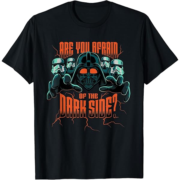 T-shirt Star Wars Halloween – Darth Vader Stormtrooper – Gris Taille XS