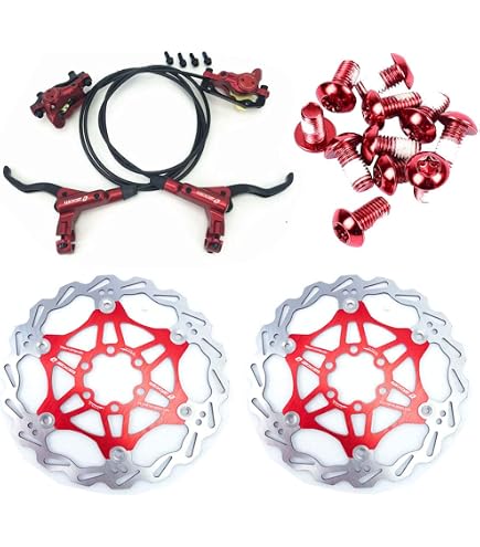 Zoom Xtech Cycle Hybrid Hydraulic Disc Rotor Brake Set for Road/MTB