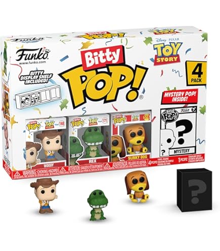 Funko Pack de 4 figurines Funko Bitty Pop Pokémon Charmander pas cher
