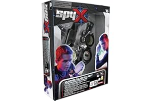 Lansay – Spy X Montres Talkie Walkie pour Garçon 6 Ans – Set 2 Montres Espions 8 Fonctions – Portée 60 m – Jouet Espion avec Piles Incluses – Missions Secrètes – Idée Cadeau