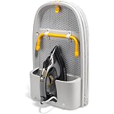 Joseph Joseph Pocket MAX Folding Table Ironing Board, 110 cm Surface with Iron Compartment