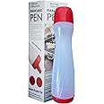 BaHoki Essentials Pancake Pen - Easy Squeeze Pancake Art Plastic Bottle Container - Pancake and Crepe Batter Mixer and Dispenser - Kitchen Baking Tool and Supplies - Drip Free Silicone Nozzle