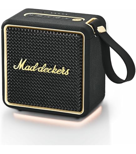 HOOGEE Retro Bluetooth Speaker with Light, Music Box, Bluetooth