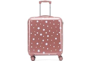 Flight Knight Luggage Set - 8 Wheel Hard Case Suitcases - Lock - Cabin & Check-in Large Sizes - easyJet, British Airways, Ryanair, Jet 2 Approved