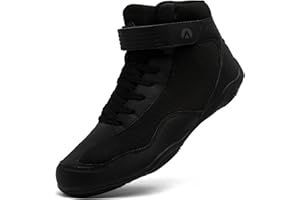 Mufanton Ringerschuhe für Herren rutschfeste Kampfsport Schuhe Atmungsaktiv Ringerschuhe Wrestling Schuhe Geeignet für Wrestling,Boxen,Crossfit,Gewichtheben,Bodybuilding