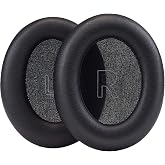 Elecphbo Anker Soundcore Life Q30 &amp; Q35 BT Kulaklıklar i&ccedil;in Yedek Q30 / Q35 Kulak Pedleri, Protein Deri Deri ve Hafıza K&ouml;p&uuml;ğ&uuml;