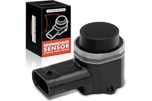 Frankberg Parking Assit Sensor 3-Pin Front/Rear Compatible with Golf Plus 521 5M1 1.2L-2.0L 2005-2013 Pas.sat 3C2 1.4L-3.6L 2005-2010 A4 8K2 B8 1.8L-3.2L 2007-2015 Replace# 1S0919275