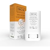 INCIA 100% Doğal G&uuml;neş Koruyucu Sun Stick Mineral Filtreli Hassas Cilt Bitkisel UVA UVB SPF50+ 15 gr