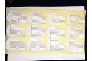 JL Golf Choose quantity & Driver or iron club face impact stickers strike labels