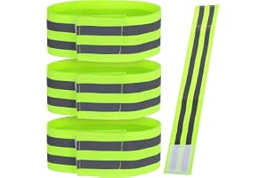 4 st reflekterande armband för promenadtillbehör, reflekterande löparutrustning kvinnor män reflekterande armband vuxna, säke