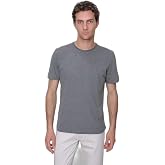 Erkek Siyah Basic D&uuml;z%100 Pamuk Bisiklet Yaka Slim Fit Dar Kesim Kısa Kollu Tiş&ouml;rt