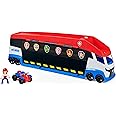 PAW Patrol, Transforming PAW Patroller with Dual Vehicle Launchers, Ryder Action Figure and ATV Toy Car, Kids’ Toys for Ages 3 and up