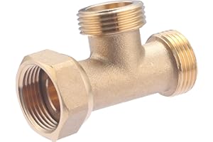 NT NOYON & THIEBAULT Té Laiton Mâle Mâle Femelle Ecrou Tournant à Visser 20x27 (3/4) NOYON & THIEBAULT