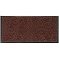 BLADO Washable Door Mats Indoor & Outdoor - Non-Slippery Heavy Duty Doormats Indoor - Stylish & Large Rubber Door Mat - Perfect Dust Grabbing Outdoor & Indoor Door Mat (Rust, 60cm x 160cm)