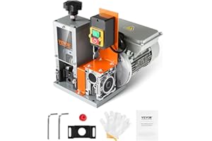 VEVOR Macchina Spellacavi Elettrica Potenza 180W in Lega di Alluminio Calibro tra 1,5-25 mm, Macchinetta Spellafili Elettrica per Cablaggio Cavi Elettrici 27 x 31 x 30cm, Macchina Elettrica Spellacavi