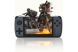 FSJUN Open Source Handheld Game Console - 4.3 Inch IPS HD Retro Game Console with ATM7051 Quad Core ARM CORTEX-A9 CPU, Classic Video Games, Multi-Emulator Support, HD Output, and TF Card Expansion