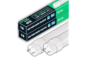 V-TAC 2x LED tube 150 cm - T8 - G13 socket 20W - 2100 lumens - Samsung chip - LED tubes for ceiling, wall, garage, shop - T8 lamp - replacement for neon tubes - 4000K neutral white light