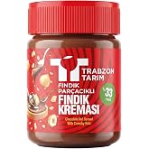 Trabzon Tarım Fındık Par&ccedil;acıklı Fındık Kreması (%33 Fındık) 320g