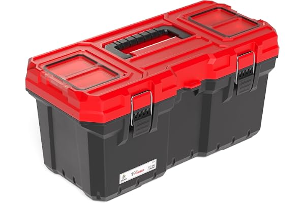 JPT Pro Series 19-Inch Ultra-Heavy Duty Plastic Tool Box With Organiser Dust & Moisture Proof Design for Industrial & Professional Use