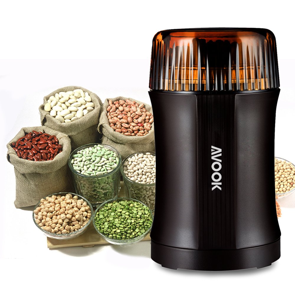 Electric Coffee Burr Grinder Espresso Spice Beans Nut Mill Stainless