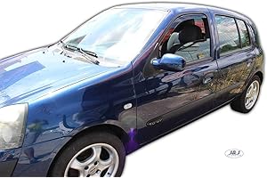 J&J AUTOMOTIVE Derivabrisas para RENAULT Clio II 5 puerta 1998-2005 2pcs