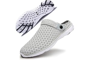 GAATPOT Zoccoli Spiaggia Uomo Donna Pantofole Sandali Estate Traspirante Scarpe da Giardino Mare Doccia Slip-on Sabot Casa Ciabatte 36-48